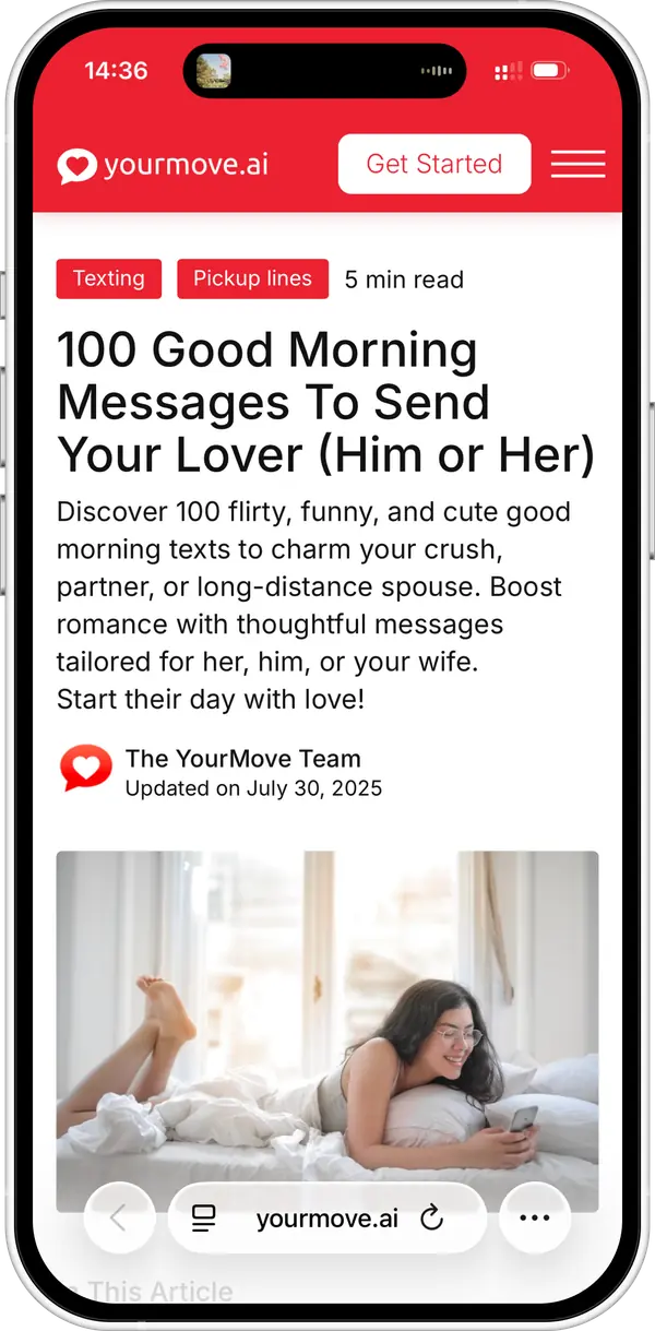 Yourmove AI mobile screenshot