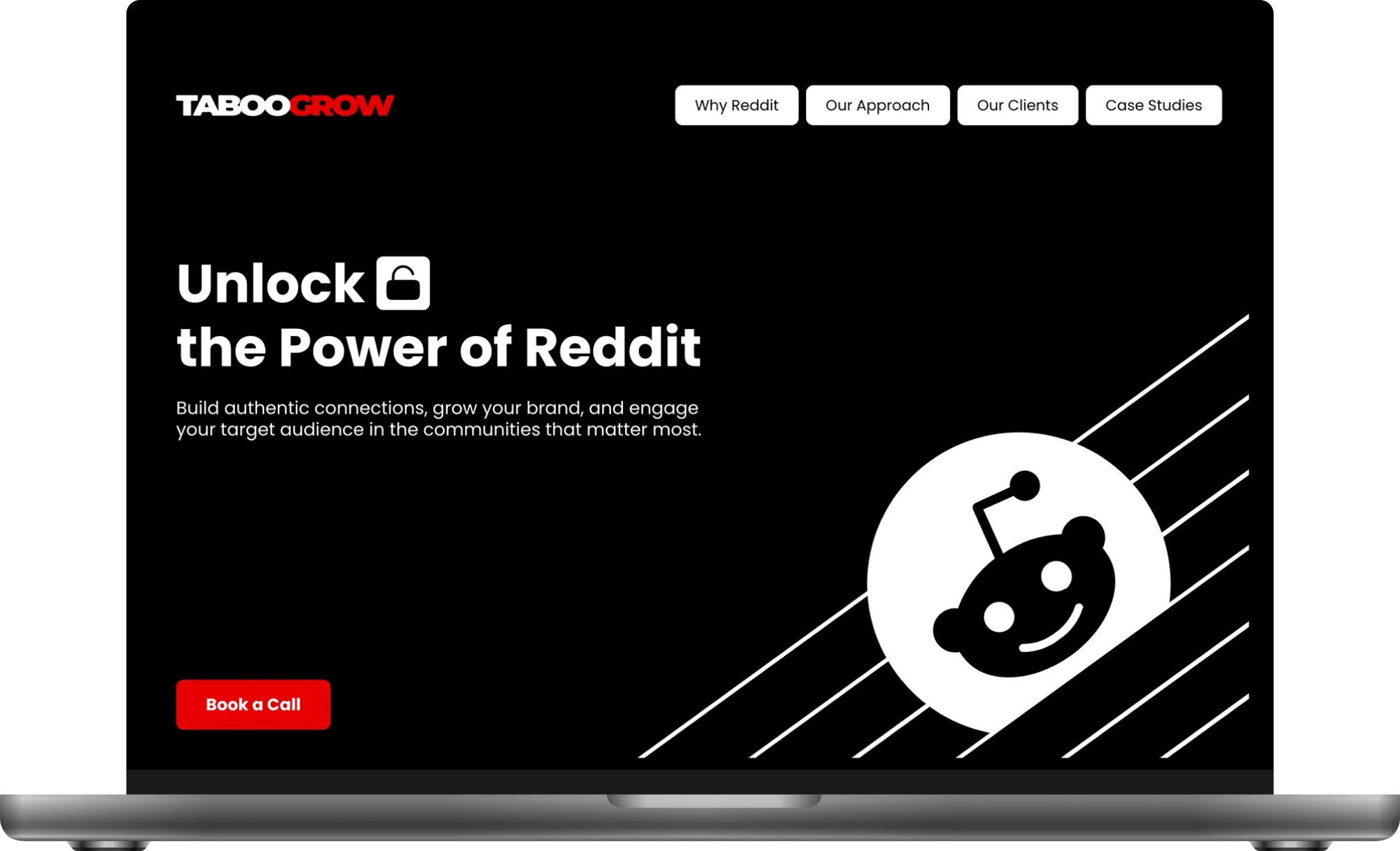 Taboogrow desktop screenshot